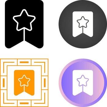 icono de vector de marcador