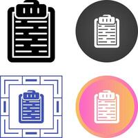 Clipboard Vector Icon