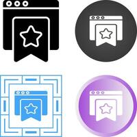 Bookmark Tabs Vector Icon