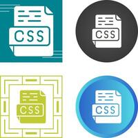 icono de vector de css