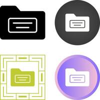 File Folder Vector Icon