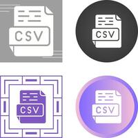 CSV Vector Icon