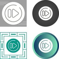 Next Track Circle Vector Icon