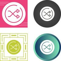 Shuffle Circle Vector Icon