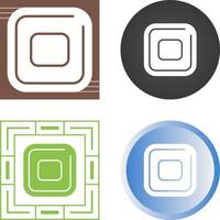 Stop Square Vector Icon