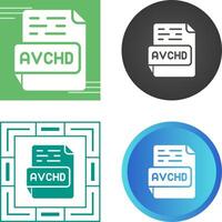 avchd vector icono