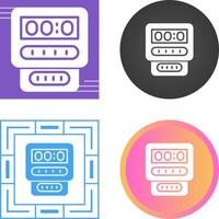 Electric Meter Vector Icon