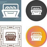 Dishwasher Vector Icon