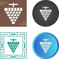 Grapes Vector Icon