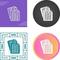 Documents Vector Icon