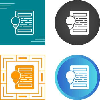 Document Vector Icon