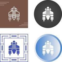 Spaceship Vector Icon