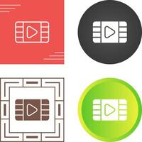 Multimedia Player Vector Icon