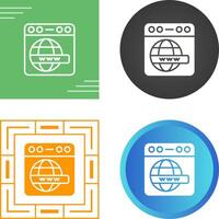 Browser Vector Icon