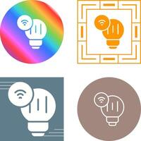 Smart Bulb Vector Icon