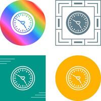 Love clock Vector Icon