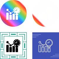 Sales Forecasting Vector Icon
