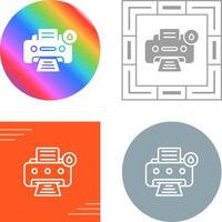 Inkjet Printer Vector Icon