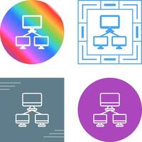 Network Monitoring Vector Icon