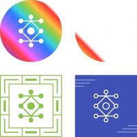 Network Analysis Vector Icon