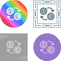 Currency Exchange Vector Icon