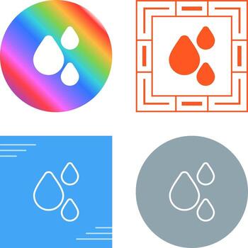 Raindrop Vector Icon