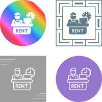 Rental Service Vector Icon