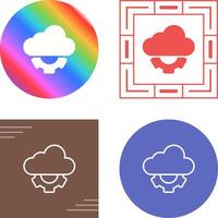 Cloud API Vector Icon