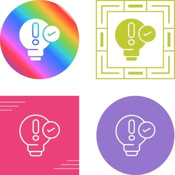 Problem Statement Vector Icon