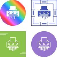 Document Cut Vector Icon