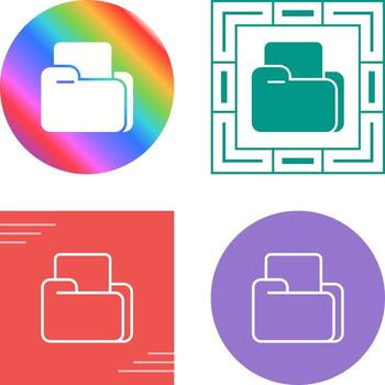 icono de vector de documento
