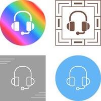 Headset Vector Icon