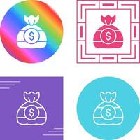 Money Bag Vector Icon