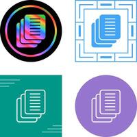Document Version Control Vector Icon