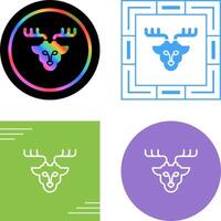 Deer Vector Icon