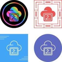 Video Hosting Vector Icon