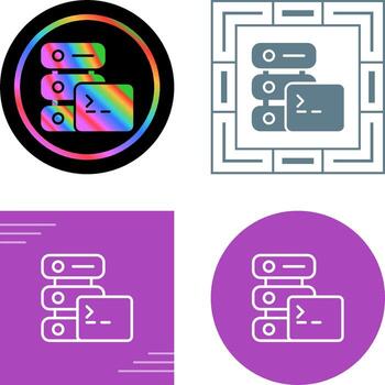 SSH Hosting Vector Icon