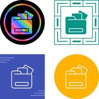 Document Storage Vector Icon