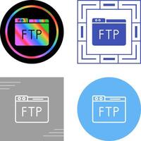 Ftp Vector Icon