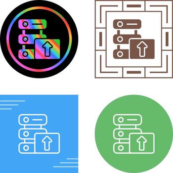 icono de vector de carga