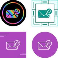 Email Forwarding Vector Icon