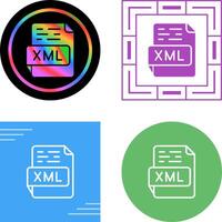 XML Vector Icon