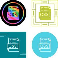 icono de vector de css