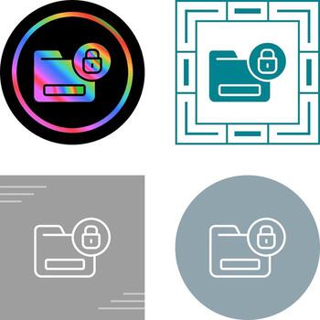 Document Security Vector Icon