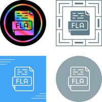 fla vector icono