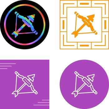 icono de vector de arco