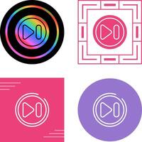 Next Track Button Vector Icon