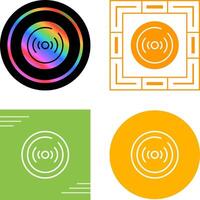 Live Streaming Circle Vector Icon