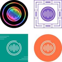 Audio Spectrum Vector Icon