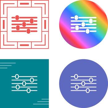 Equalization Vector Icon